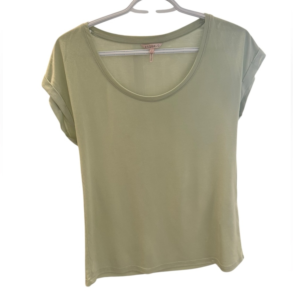 Esqualo Modal Blend Cap Sleeve  Tee